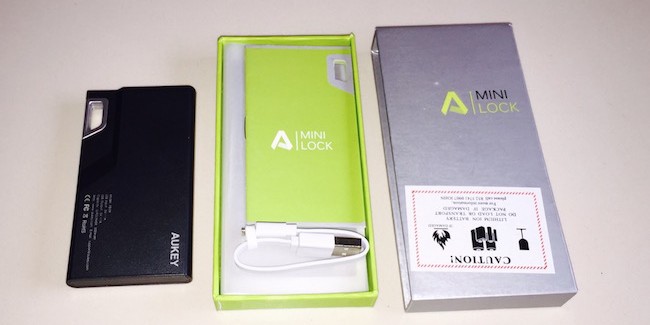 Batería Externa 3000mAh Aukey compatible con iPhone Batería externa 3000mAh Aukey compatible con iPhone