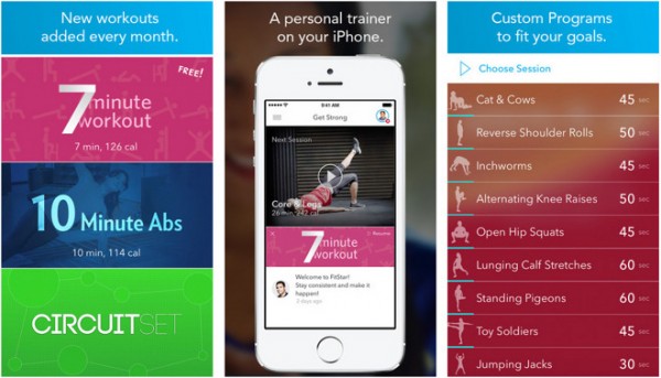 FitStar Personal Trainer 600x343 - BLOG - Empieza el año en forma, con las mejores aplicaciones de fitness para iOS