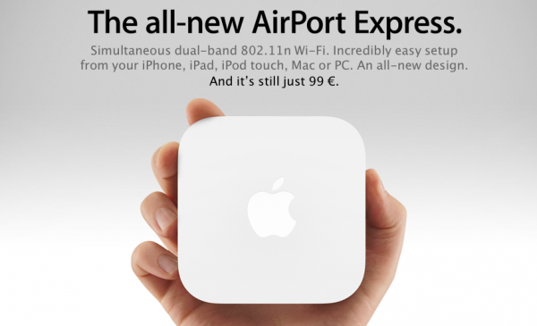Nuevo AirPort Express por 99$
