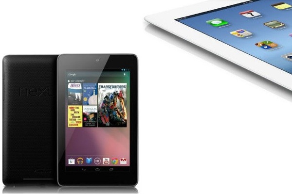 Nexus 7 vs iPad 2