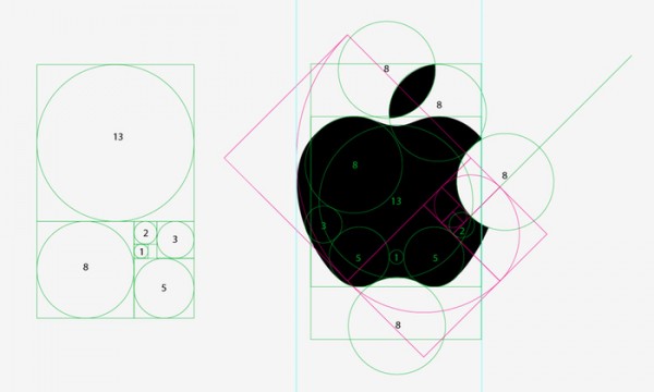 El logo de Apple y la sucesión de Fibonacci