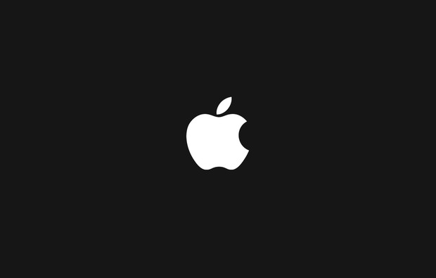 logo negro apple