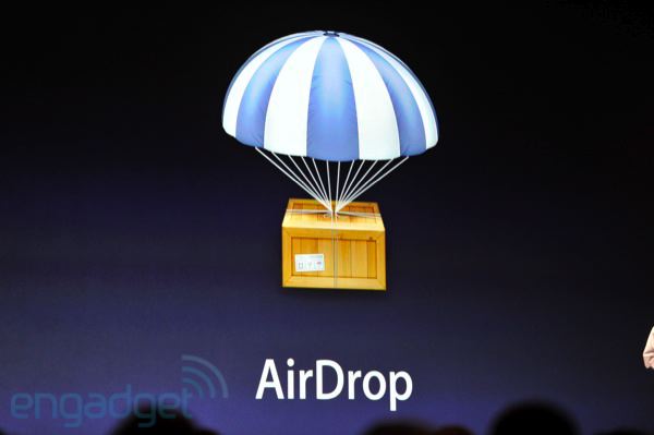 airdrop presentación apple