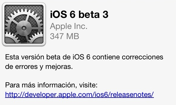 iOS 6.1 Beta 3 --- a
