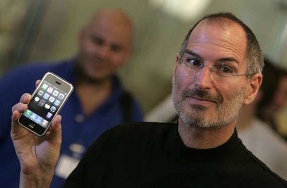 primer iPhone-intel-Steve Jobs