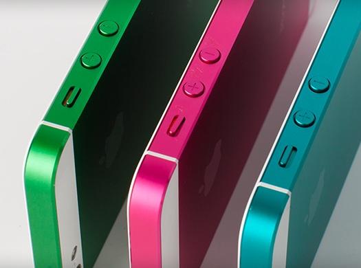 iphone 5s en diferentes colores