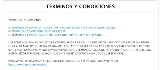 términos y condiciones de itunes ios 7-Nuevas funciones en la App Store de iOS 7