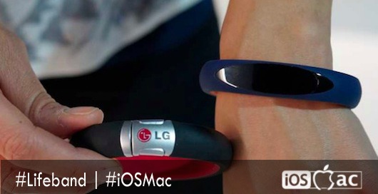 LG Lifeband Touch-iosmac