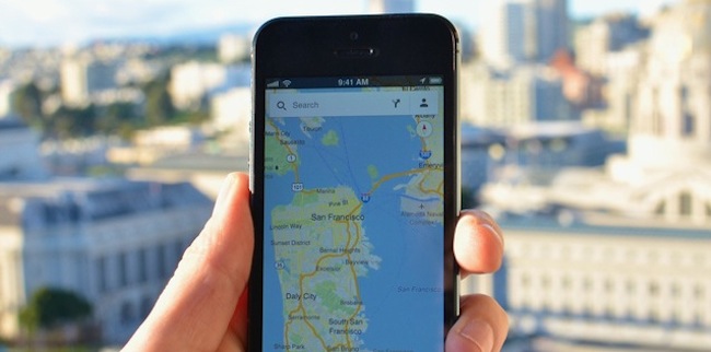 -google-maps-iphone-iosmac-Google Maps 3.0 disponible en la App store, google acaba de actualizar su software de mapas y navegación por satélite para iPhone. La nueva versión 3.0