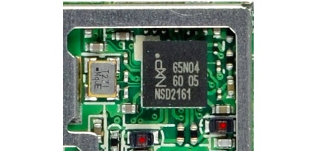Chips NXP PN65 NFC de Nexus 7