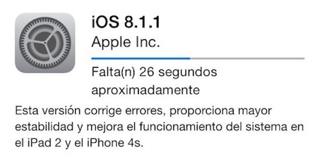 iOS 8.1.1 disponible- iosmac