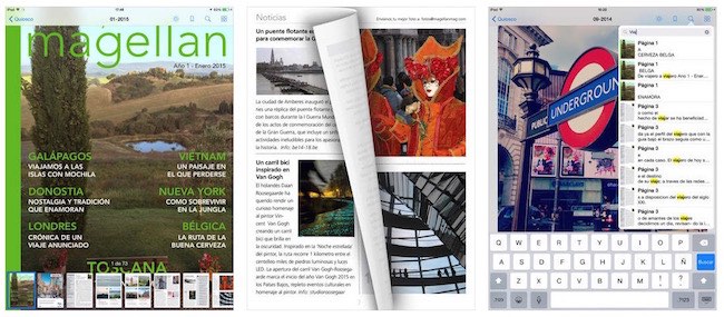 Magellan revista de Viajes gratuita para iPad - iosmac