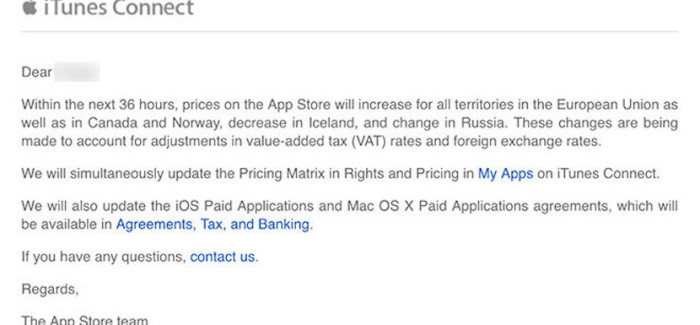 Suben los precios de las apps en la App Store