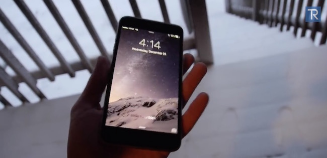 iPhone 6 Plus sobrevive una noche enterrado bajo la nieve