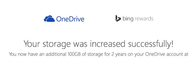 OneDrive y sus 100GB gratis de almacenamiento