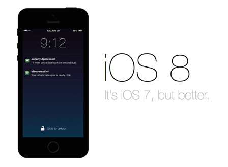 iOS 8 Mejor que iOS 7