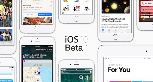 iOS 10 Beta 1