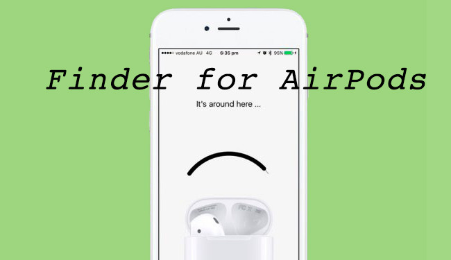 Finder for AirPods