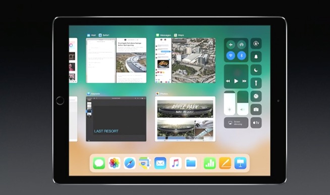 iOS 11 iPad App Switcher