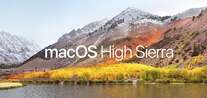 macOS High Sierra