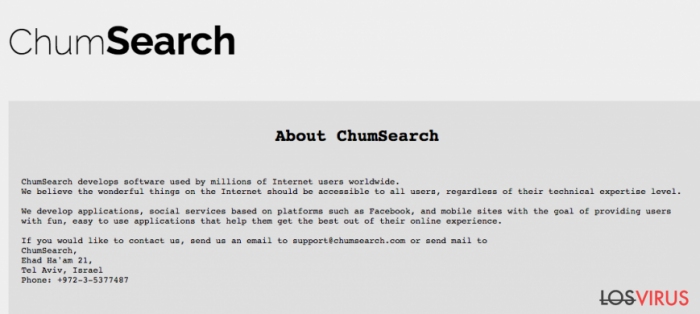Sitio de chumsearch