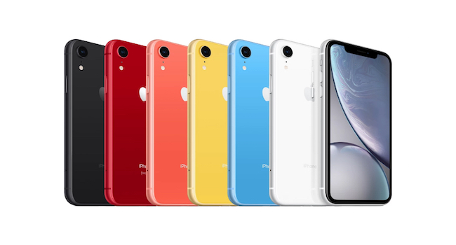 iPhone XR Gama de colores