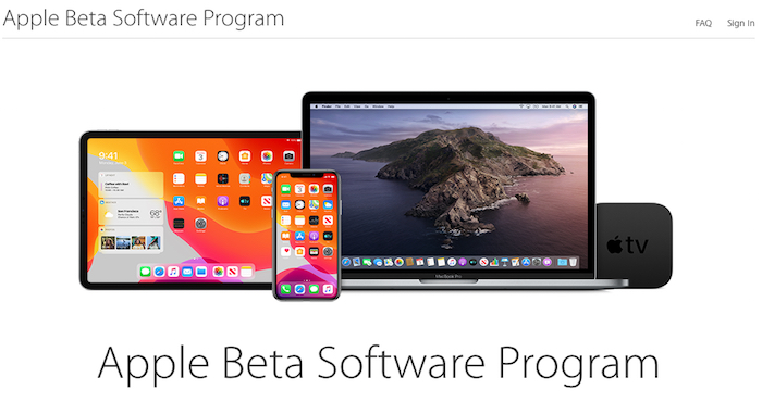 Programa de betas públicas de Apple