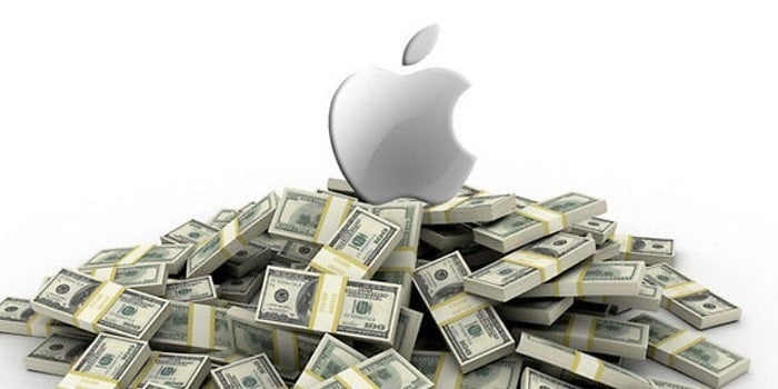 Apple dinero ganado