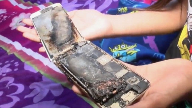 iPhone 6 explotó