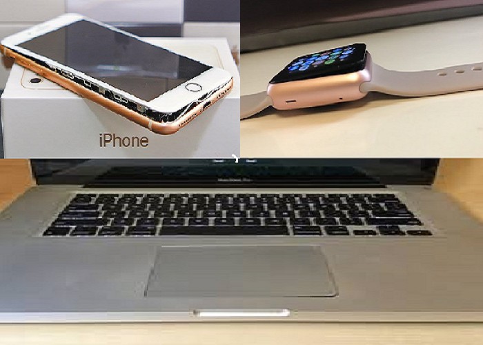 iPhone, Apple watch, mac