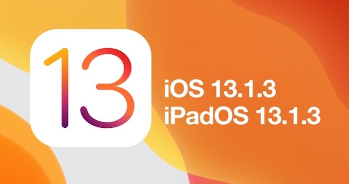iOS 13.1.3 iPadOS 13.1.3