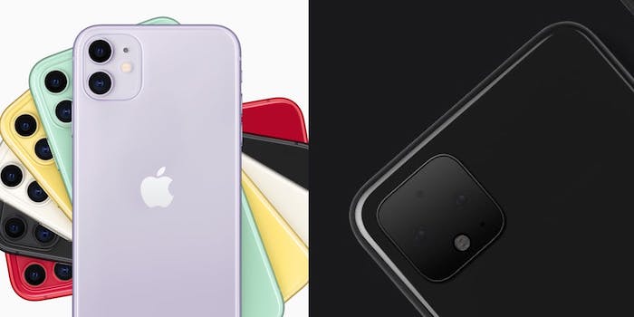 iPhone 11 vs Pixel 4