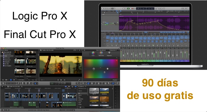 Final Cut Pro X Logic Pro X 90 dias