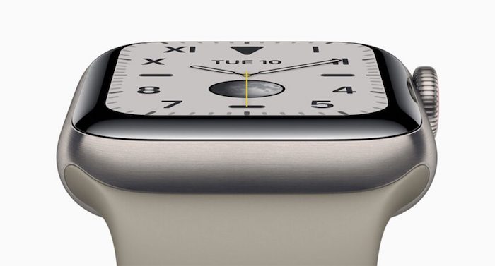 Pantalla Apple Watch