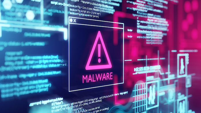 Malware warning