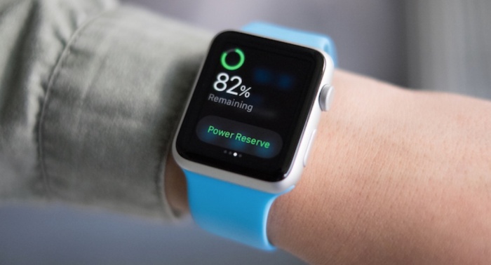 batería optimizada en Apple Watch