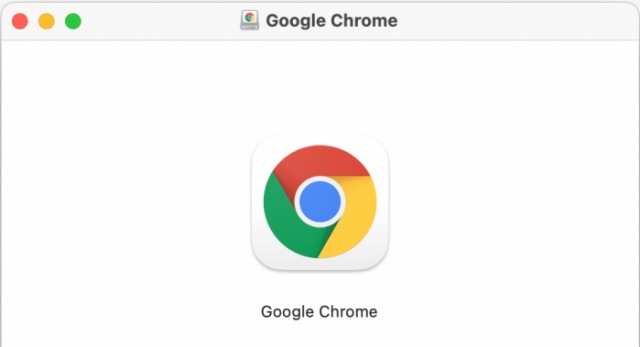 Google Chrome ícono en macOS Big Sur