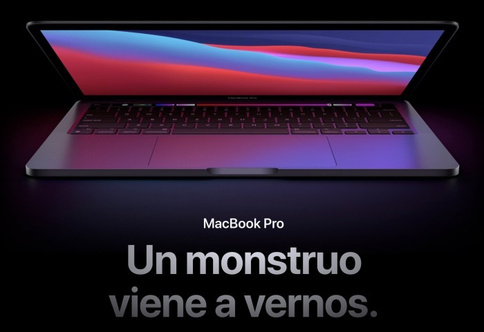 MacBook Pro 13 pulgadas chip m1