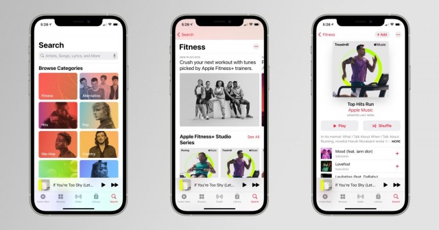 Apple promueve la integración de Fitness+ y Apple Music