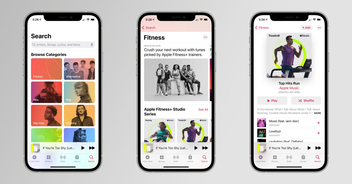 Apple promueve la integración de Fitness+ y Apple Music