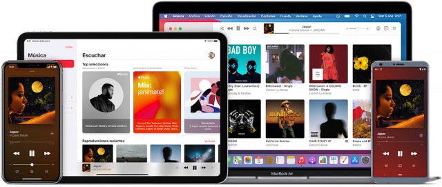 Reproducir Apple Music en diferentes dispositivos