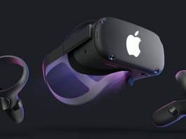 Concepto de gafas VR de Apple