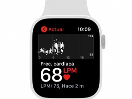 Frecuencia cardiaca Apple Watch