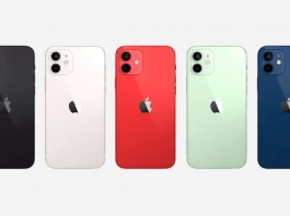 Gama de colores iPhone 12 mini