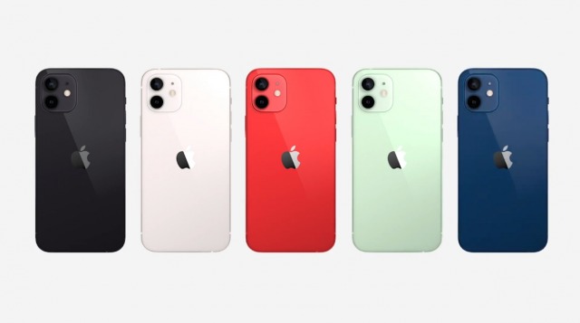 Gama de colores iPhone 12 mini