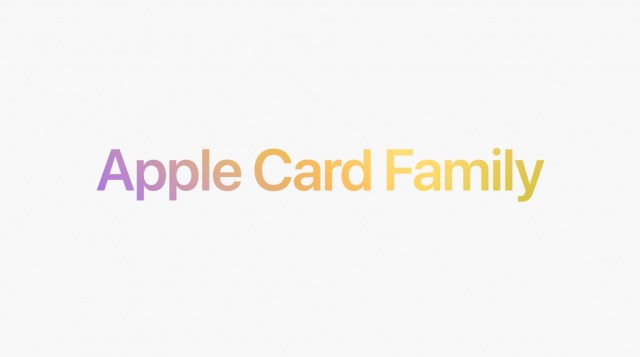 Apple Card Family