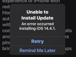 Cómo corregir el error de actualización para iOS y iPadOS