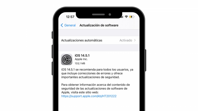iOS 14.5.1 actualizacion