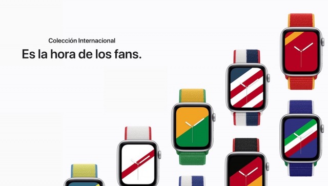 Coleccion internacional correas deportivas Apple Watch