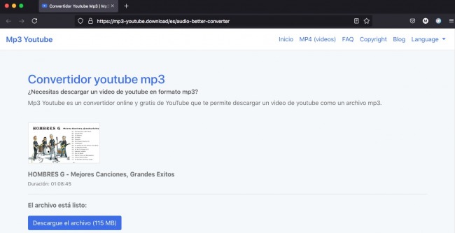 iOSMac Cómo descargar música de YouTube en mp3  